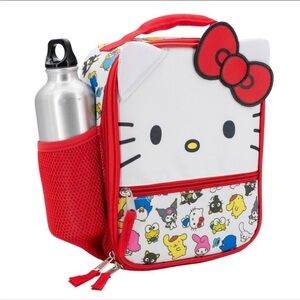 Hello Kitty Kids Lunch Bag - Red and White